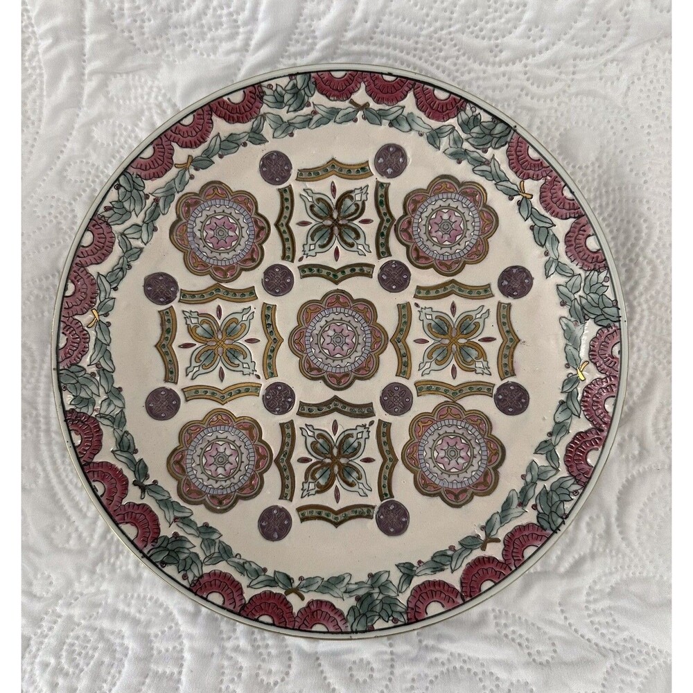 Vintage JCPenney Classic Traditions Collector Plate Hand Painted
